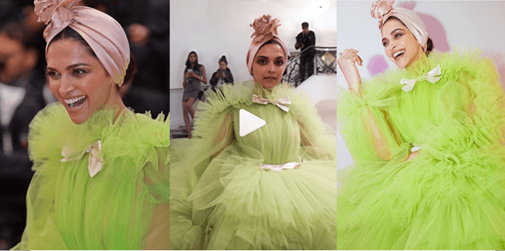 Deepika Padukone stole the eyes of everyone with her green dress at ...