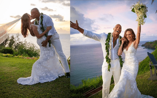 the rock marriage