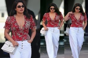 Priyanka on the streets of LA