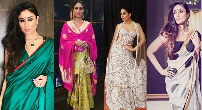 best looks of kareena kapoor dresses in indian wear