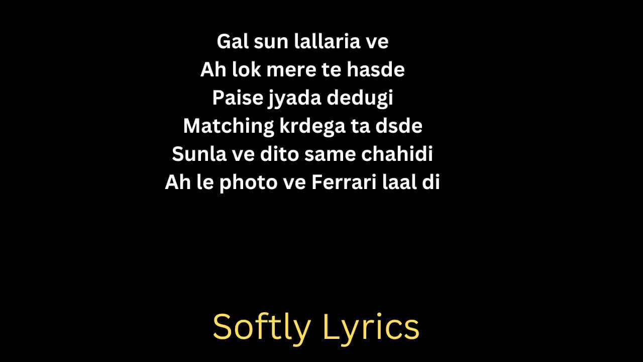 Softly Lyrics