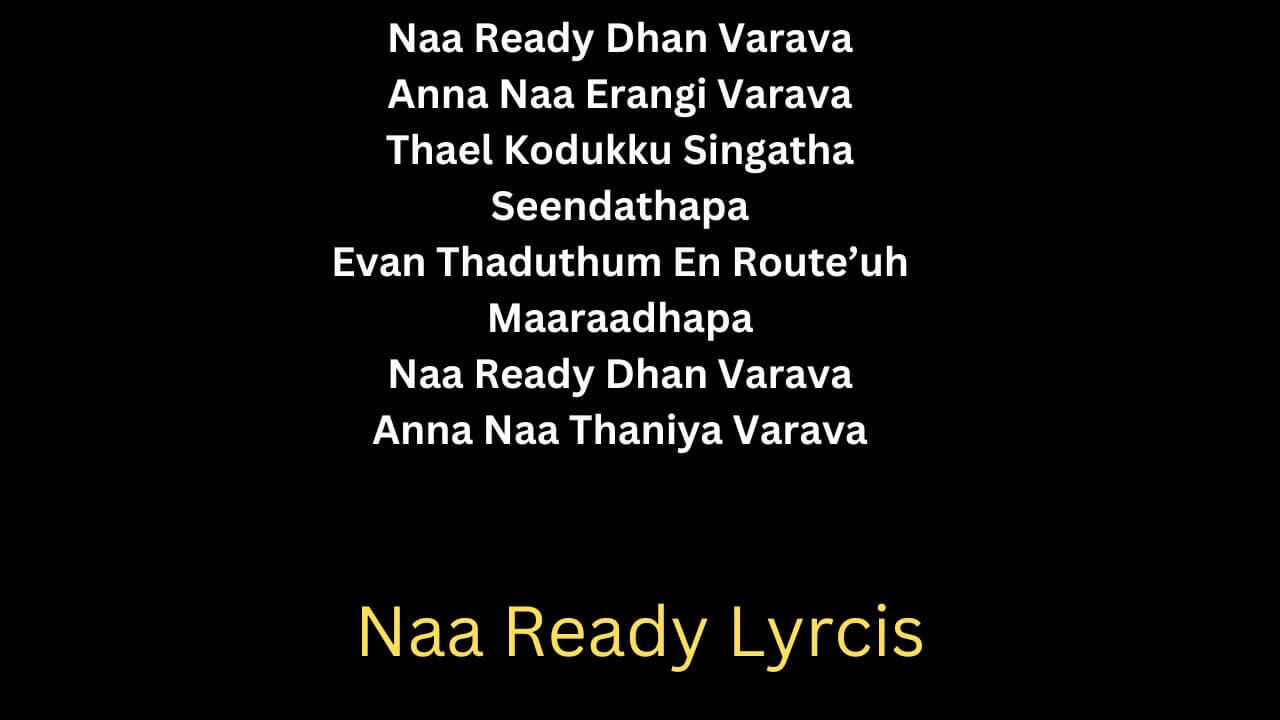 Naa Ready Lyrics