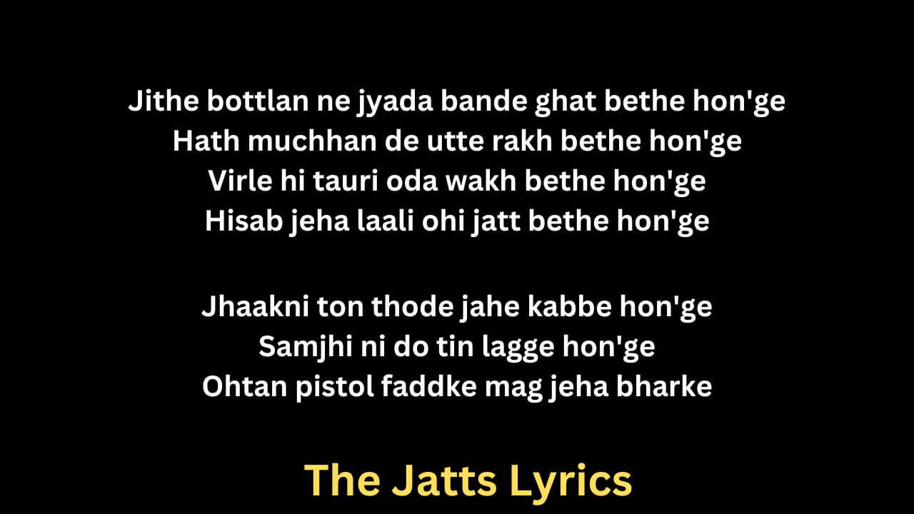 The Jatts Lyrics
