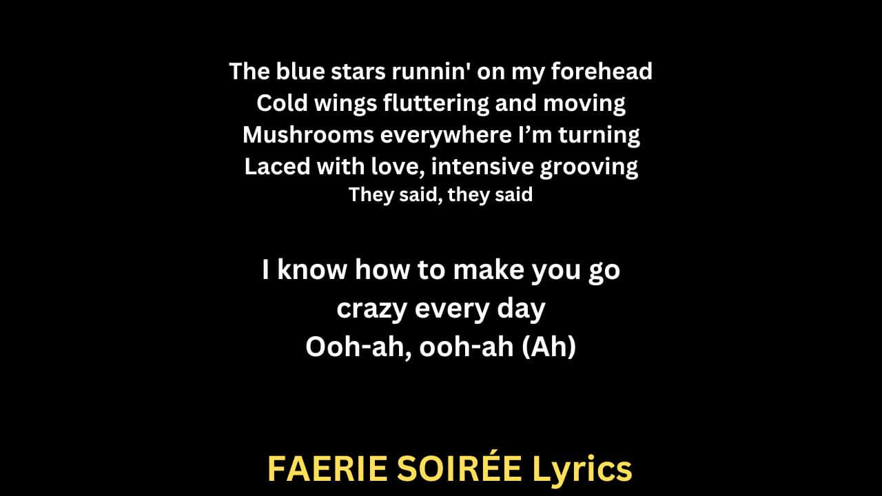 FAERIE SOIRÉE Lyrics