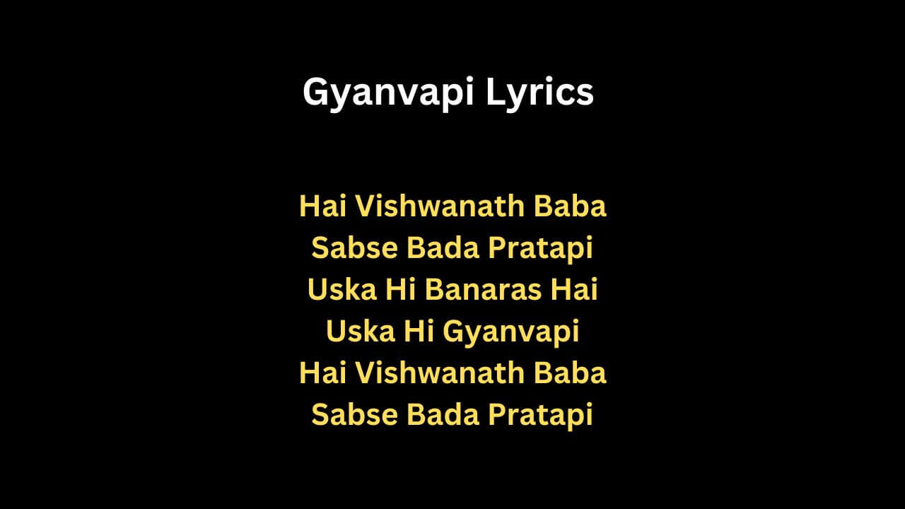 Gyanvapi Lyrics - Hansraj Raghuwanshi