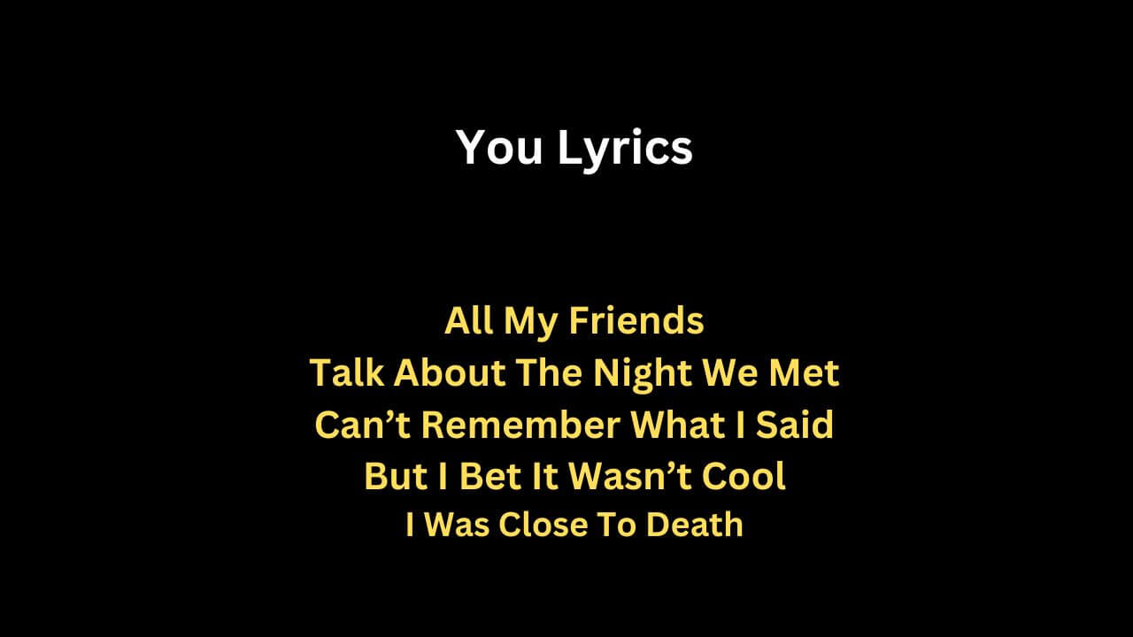 You Lyrics