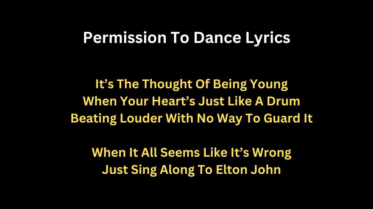 Permission To Dance Lyrics